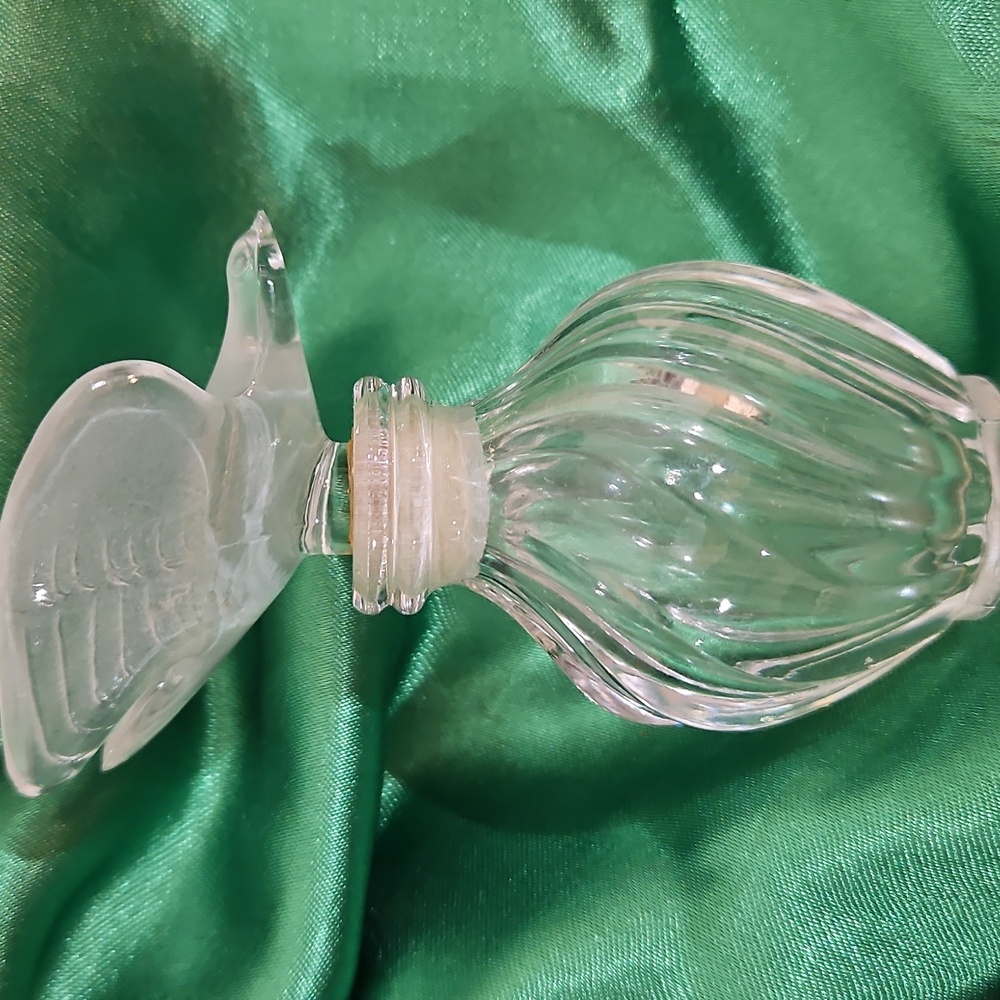 LALIQUE NINA RICCI FROSTED DOVE CRYSTAL   PERFUME BOTTLE‎